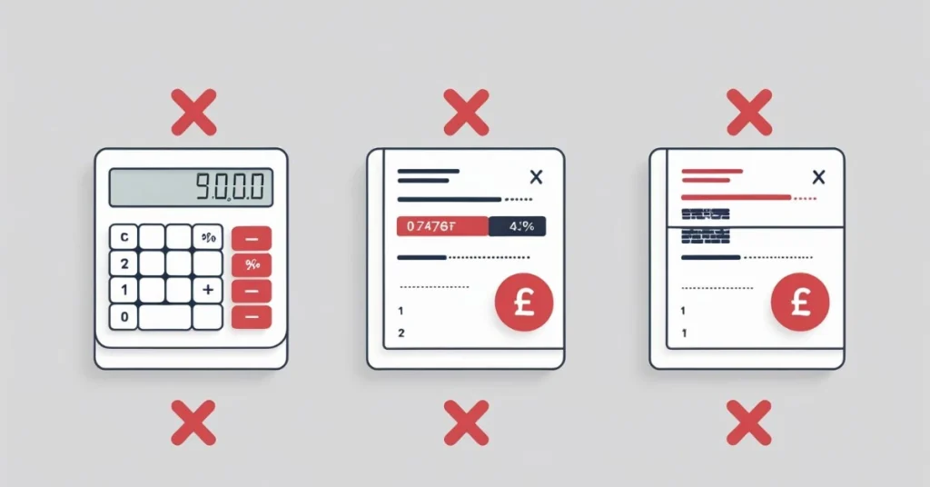 Errores comunes al calcular IVA