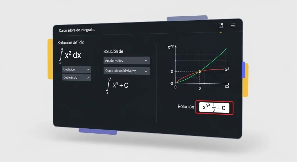 Cómo Funciona una Calculadora de Integrales
