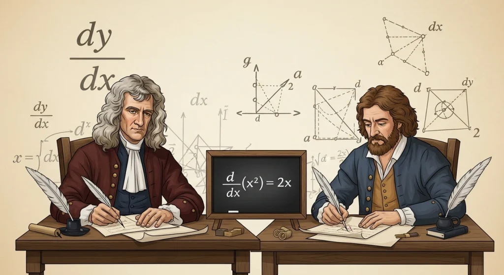 Historia de las Derivadas: De Newton a Leibniz