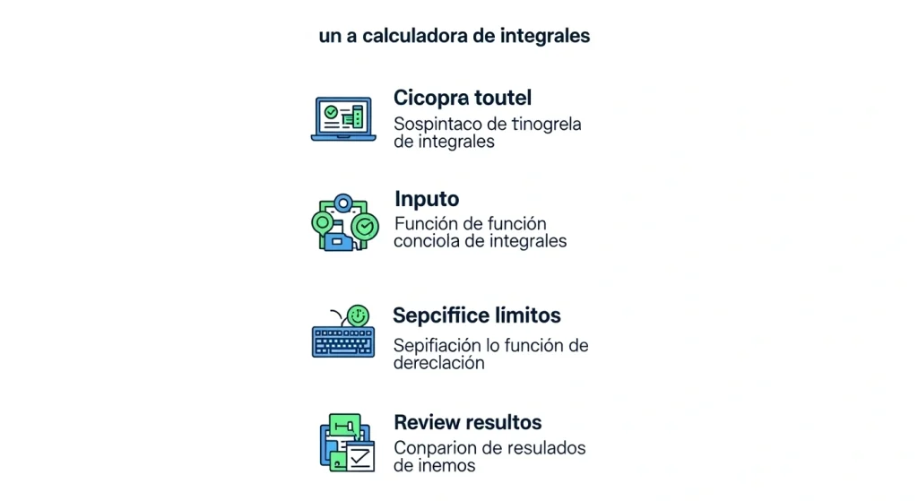 Pasos para Usar una Calculadora de Integrales Efectivamente