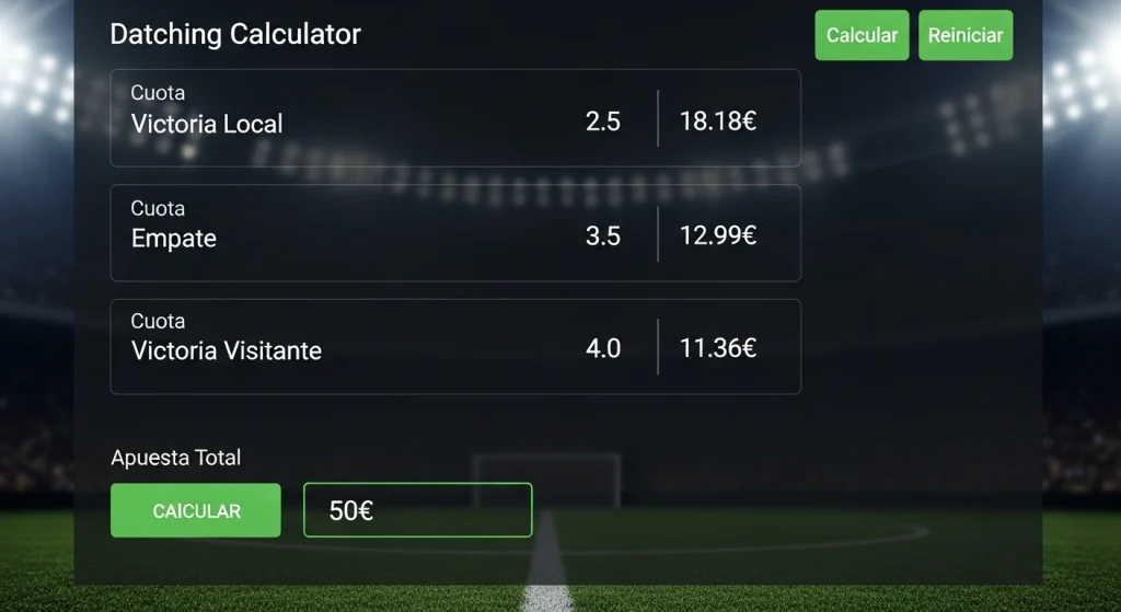 Ejemplos Prácticos de Dutching
