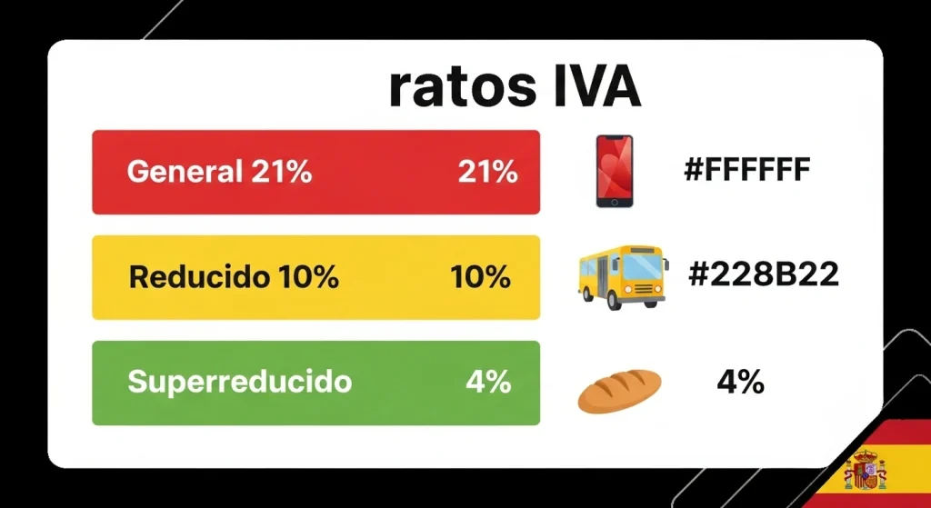 Tipos de IVA en España: Cuáles son y a qué se aplican