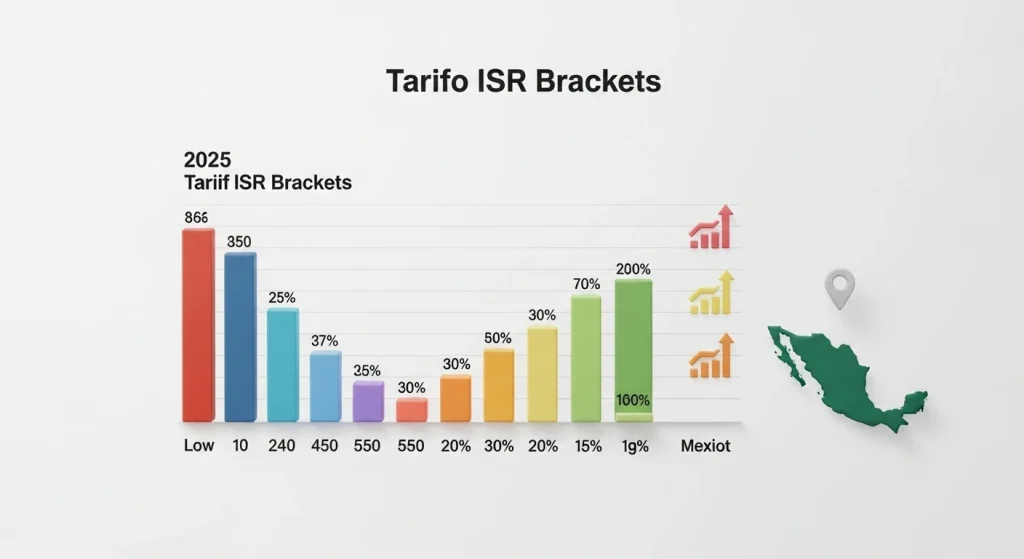 Tablas y tarifas del ISR para 2025